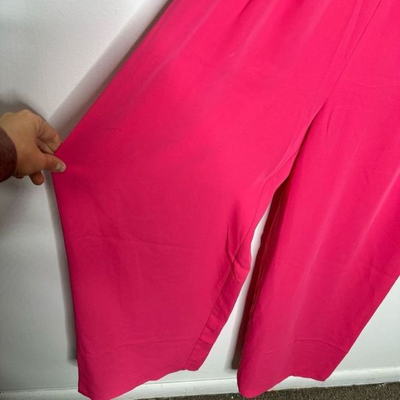 BODEN Clarissa wide leg Jumpsuit Tutti Fruity Pink womens size 6 NWT - Picture 5 of 8